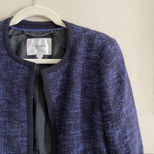 L.K. Bennett tweed jacket size 6
